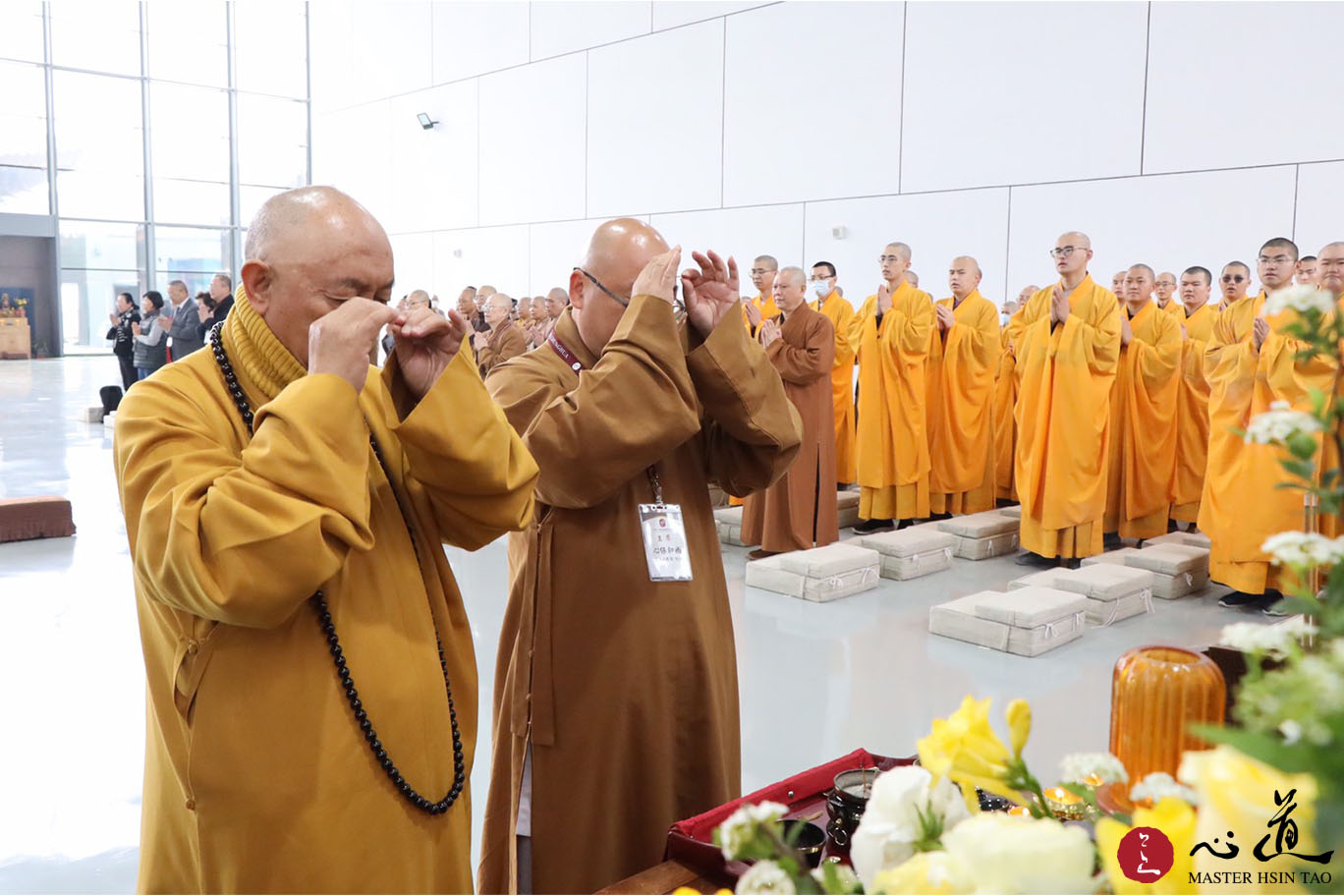 心道法師開示-兩岸佛教交流-字化是時代的趨勢，對於佛教典籍的保存與應用如何能夠與時俱進，更能完整保存佛陀留給我們的智慧教導，這些都是我們的傳承責任。